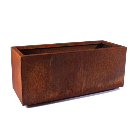 veradek metallic long box planter|long rectangular plastic planters.